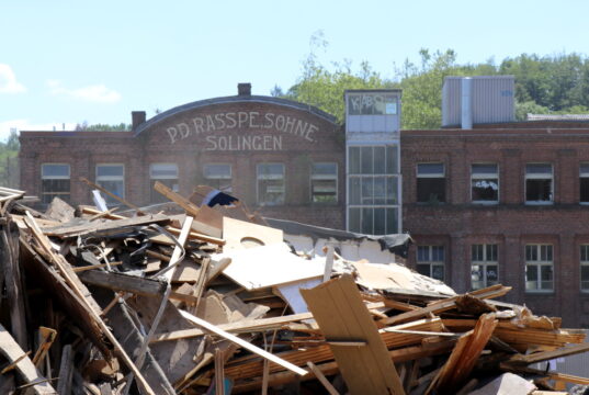 Die Abrissarbeiten auf dem ehemaligen Rasspe-Gelände in Stöcken sind abgeschlossen. (Archivfoto: © Bastian Glumm)