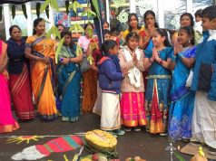 Die rund 75 Kinder und Jugendliche der Tamilischen Gemeinde gehen auch sonntags zur Schule und lernen die tamilische Kultur und Sprache kennen. Das tun sie ab sofort in den Räumen des Technischen Berufskollegs. (Foto: Nanthakumar Kumarasamy)