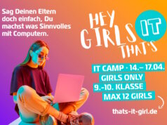 "That's IT Girl": In den Osterferien wartet in Solingen ein besonderes Angebot auf technikinteressierte Schülerinnen der 9. und 10. Klasse. (Bild: Veranstalter)