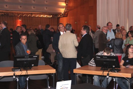 Im Theater und Konzerthaus findet am kommenden Sonntag wieder eine Wahlparty statt. (Archivfoto: © B. Glumm)