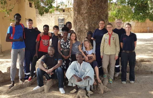 Während der Osterferien ist eine Gruppe Solinger Schülerinnen und Schüler im Senegal zu Gast, um Land und Leute kennen zu lernen. (Foto: © Förderverein Freundschaft mit Thiès)