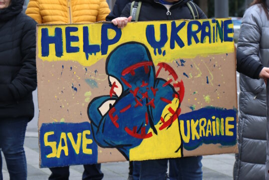 In der Ukraine tobt seit Februar 2022 der russische Angriffskrieg. (Symbolfoto: © Bastian Glumm)