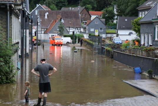 Die Hochwasser-Katastrophe Mitte Juli 2021 traf auch Teile Solingens mit voller Wucht und sorgte für Verwüstungen. (Archivfoto: © Bastian Glumm)