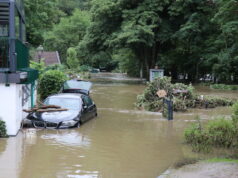 Das katastrophale Hochwasser hat in der vergangenen Woche auch in Solingen für schwere Verwüstungen gesorgt. Inzwischen laufen die Aufräumarbeiten auf Hochtouren. (Foto: © Bastian Glumm)