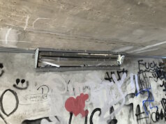 Wegen Vandalismusschäden musste die Unterführung Goerdelerstraße / Florastraße am Dienstagnachmittag gesperrt werden. (Foto: © Stadt Solingen)