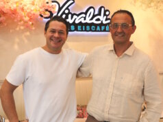 Bruno Kozul (li.) und Peter-Paul Delwos setzen in Solingen auf eine erfolgreiche Partnerschaft: Vivaldi Eiscafé und D&D Energieberatung. (Foto: © Bastian Glumm)