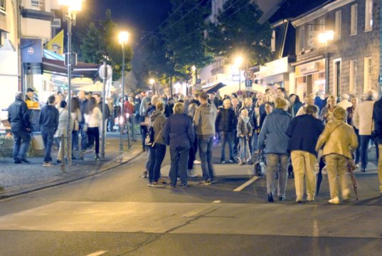 Anlässlich der Walder Theatertage wird die Friedrich-Ebert-Straße am voll gesperrt werden. (Archivfoto: © Bastian Glumm)