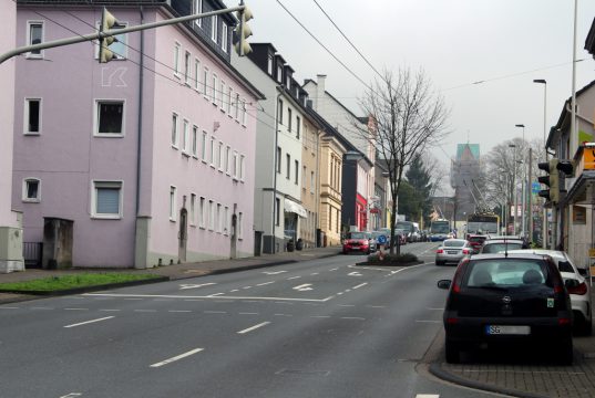 Die Weyerstraße in Solingen-Wald. (Archivfoto: © Bastian Glumm)