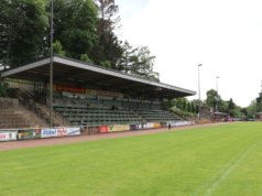 Das Walder Stadion wird weiter modernisiert. Dafür setzt sich seit 24 Jahren der Förderkreis Jahnkampfbahn um Guido Rohn ein. (Foto: © Bastian Glumm)