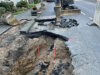 Wie die Stadtwerke Solingen am Dienstagnachmittag mitteilen, ist auf der Schwertstraße eine Wasserversorgungsleitung gebrochen. (Foto: © Stadtwerke Solingen)