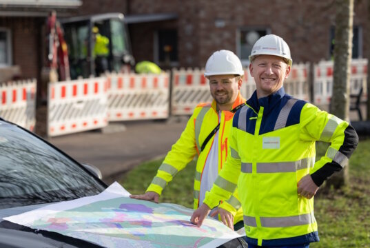 Startschuss für den Glasfaserausbau in Solingen-Aufderhöhe: Mit dem Projekt sollen bis 2027 über 8.000 Haushalte und Betriebe an ein leistungsstarkes Netz angeschlossen werden. (Symbolfoto: © Westconnect)