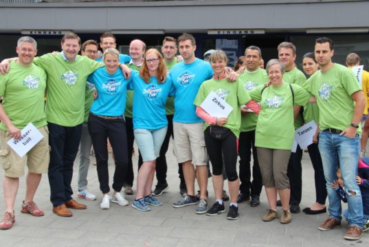Die Solinger Wirtschaftsjunioren luden am Samstag zum „Make A Difference Day“ ein. rund 79 Mädchen und Jungs waren mit von der Partie. (Foto: © B. Glumm)