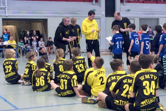 Die Handballabteilung des WMTV wurde vom Deutschen Handball Bund für hervorragende Jugendarbeit ausgezeichnet. (Foto: © WMTV)