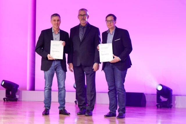 Peter und Stefan Jökel wurden im Rahmen der „Deutschen Meisterschaft im Handwerk“ jetzt mit dem „Heribert-Späth-Preis
