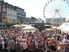 Der 50. Zöppkesmarkt findet in diesem Jahr vom 7. bis zum 9. September statt. Die Eröffnung findet am Freitag um 15 Uhr auf dem Mühlenhof statt. (Archivfoto: © Bastian Glumm)