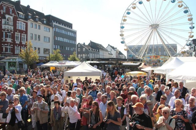 Der 50. Zöppkesmarkt findet in diesem Jahr vom 7. bis zum 9. September statt. Die Eröffnung findet am Freitag um 15 Uhr auf dem Mühlenhof statt. (Archivfoto: © Bastian Glumm)